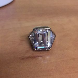 Sterling silver and cz ring